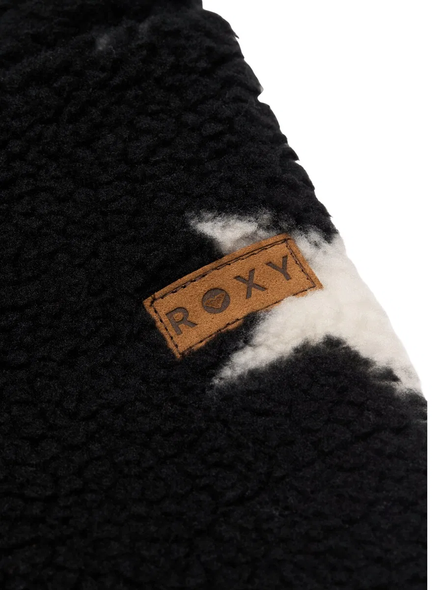 Флисовая куртка ROXY черного цвета — фото 3