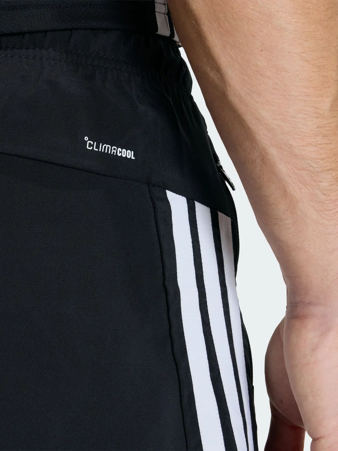 Шорты тренировочные Workout Essentials Base 3-Stripes adidas, черный — фото 4