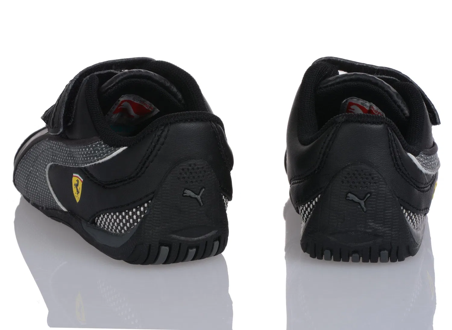 Детские кроссовки из натуральной кожи Puma Drift Cat 3, Schwarz — фото 2