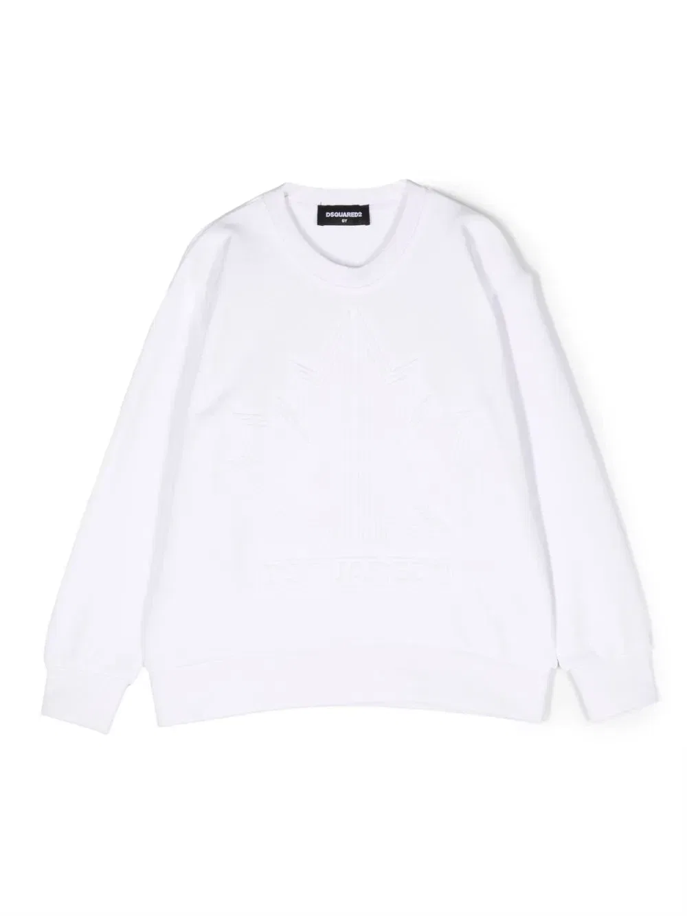 Толстовка с длинными рукавами Dsquared2 Kids, белый