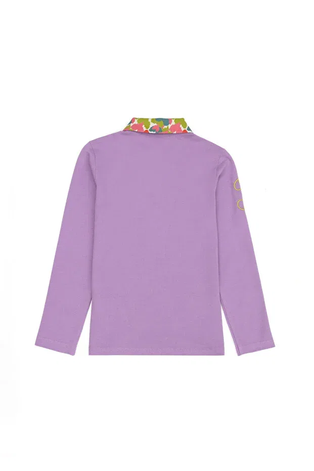 Детские свитшот для девочек с длинным рукавом U.S. Polo Assn., Pink — фото 2