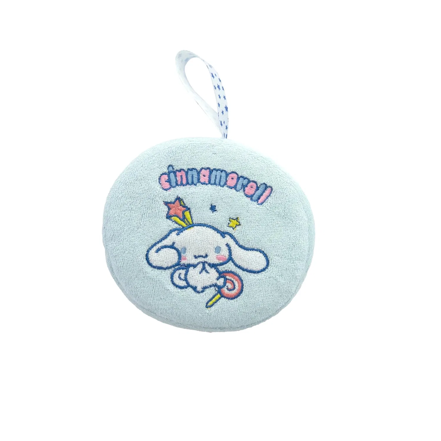Мочалка для купания Hello Kitty, Cinnamoroll, Beauty in the air, 1 шт, розовая