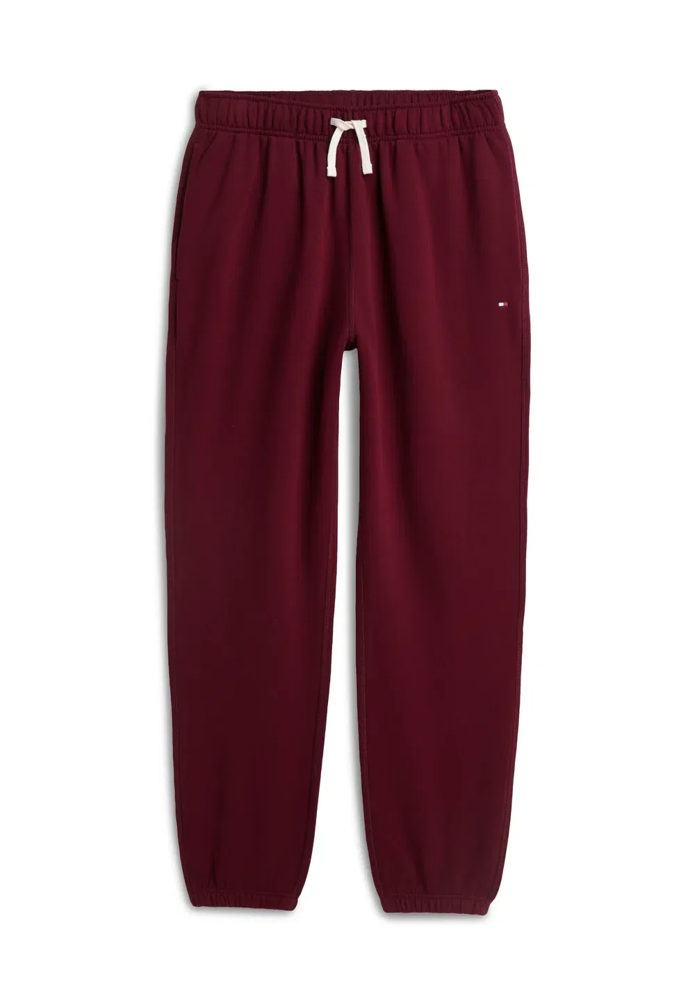 Необходимые вещи - спортивные штаны Tommy Hilfiger, Burgundy — фото 4