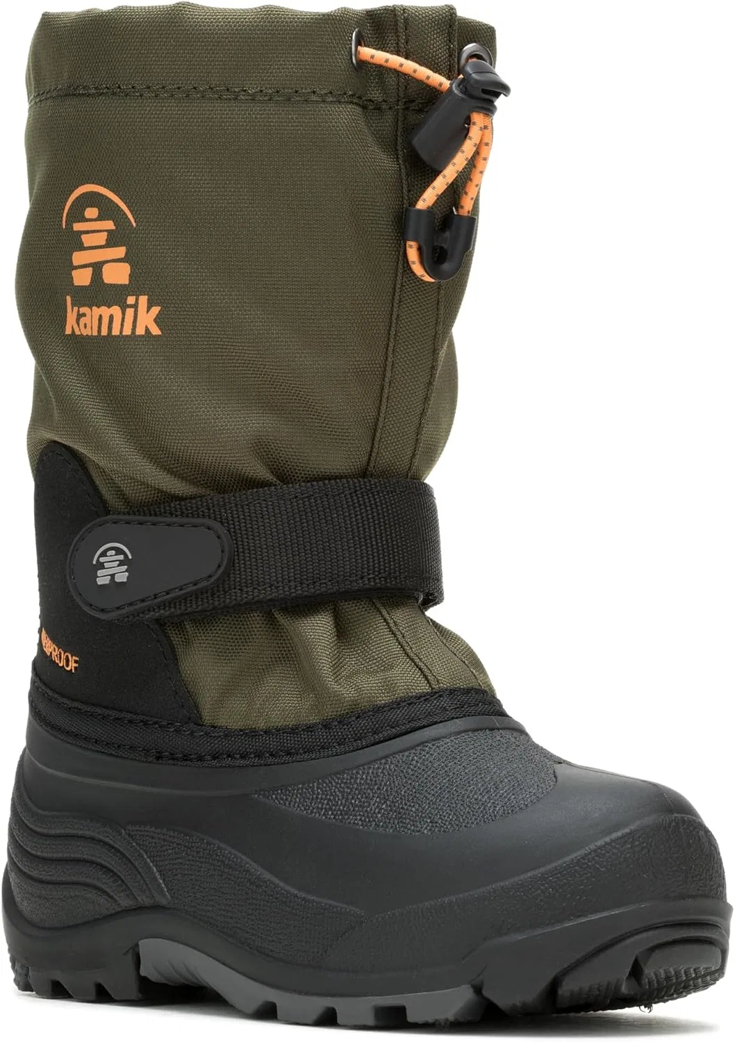 Детские снежные ботинки Waterbug 5 Kamik, Dark Olive