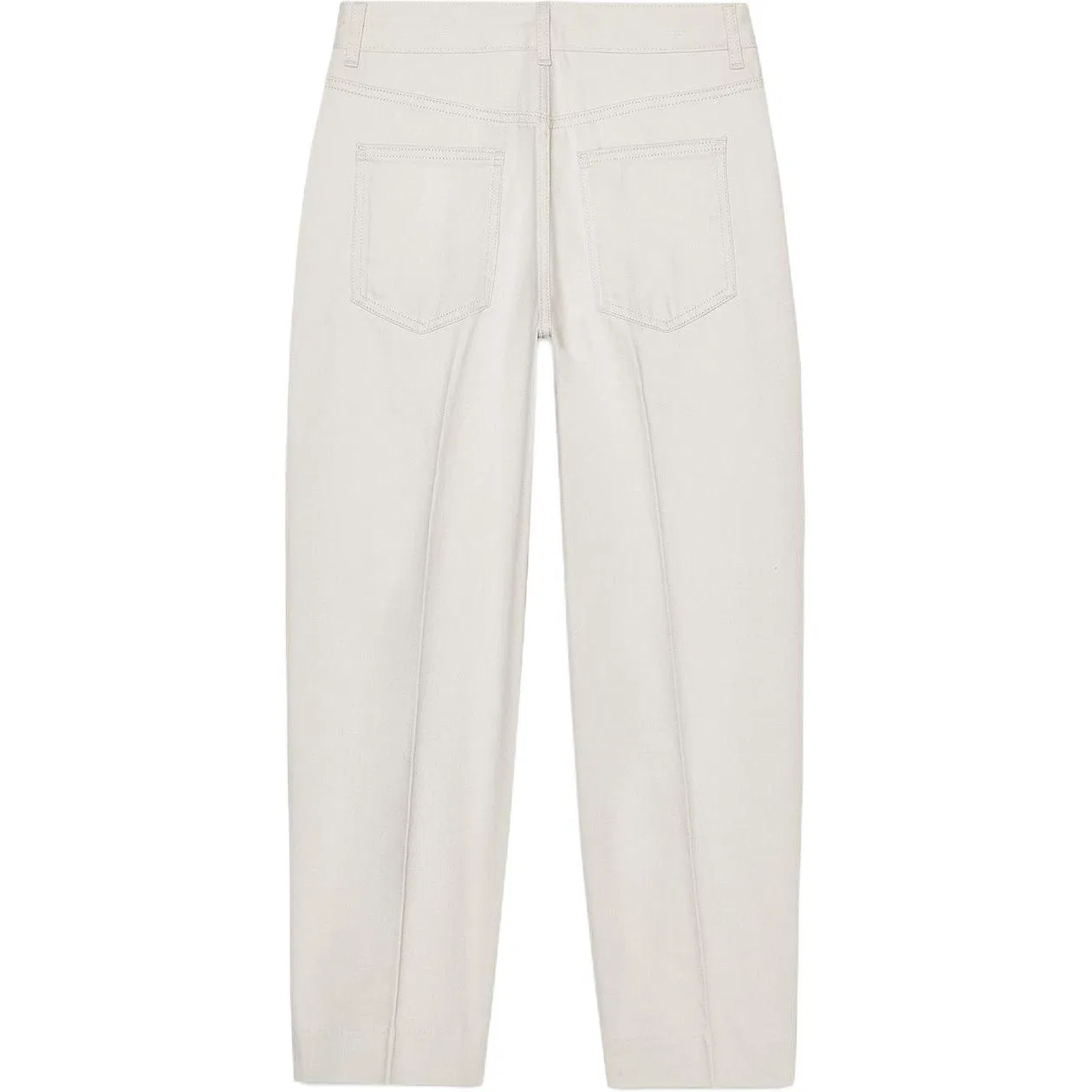 Женские джинсы зауженные ZW Jeans ZARA, Raw White — фото 3