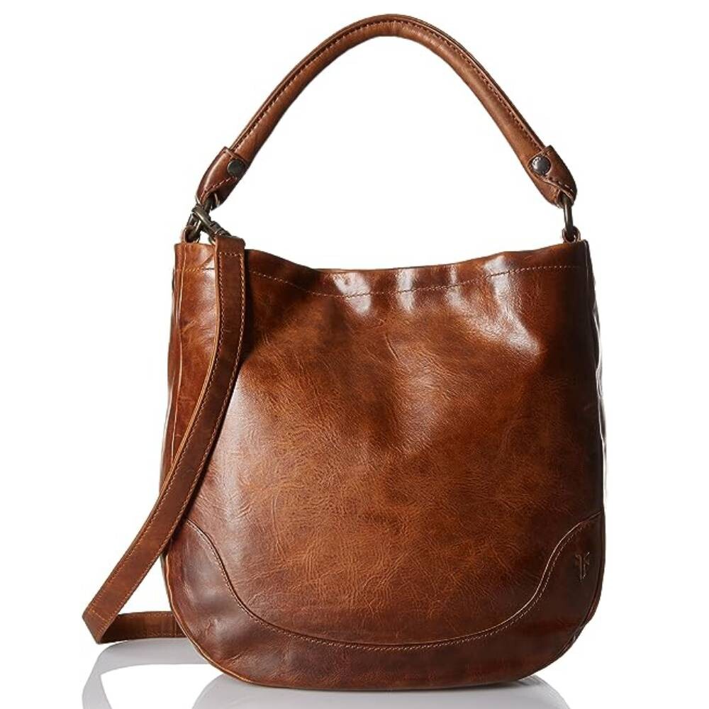 

Сумка Frye Melissa Leather Hobo, коричневый