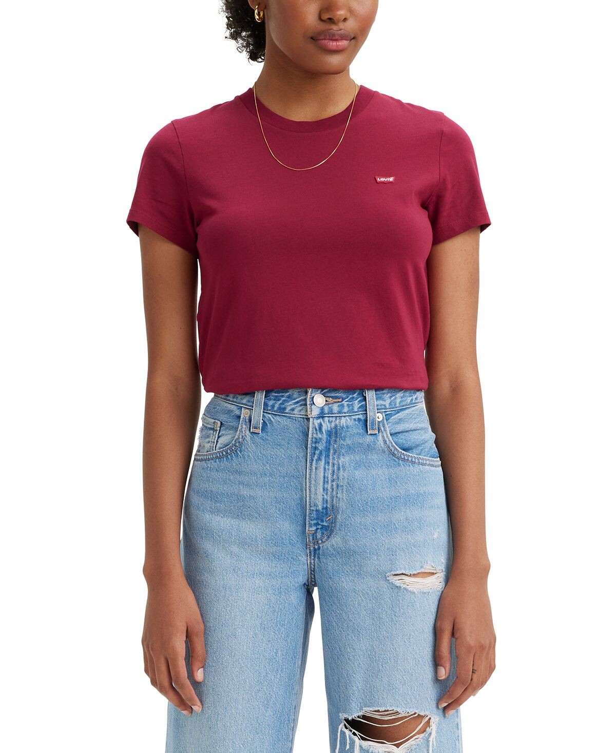 

Женская футболка с круглым вырезом the perfect Levi's, мульти
