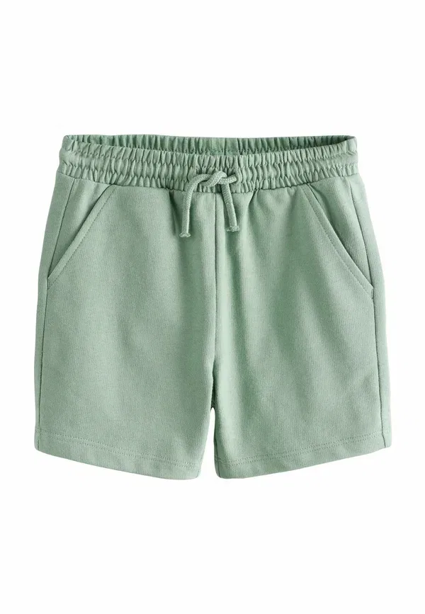 Шорты хлопковые Regular fit - 5 pack - Next, sage green and grey, синий/зеленый/серый — фото 2