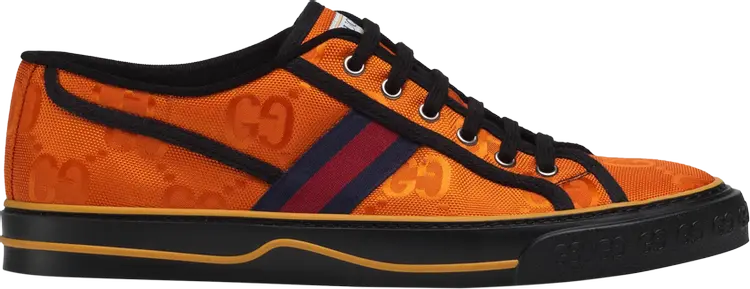Кроссовки Gucci Tennis 1977 Off the Grid Low Orange, оранжевый