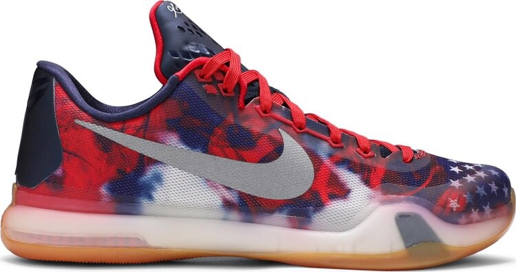 

Кроссовки Nike Kobe 10 'USA', многоцветный, Серый, Кроссовки Nike Kobe 10 'USA', многоцветный