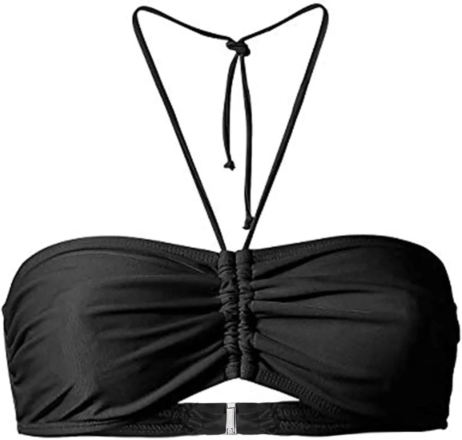 Женский бикини бандо топ Sunflower Swimsuits, Black