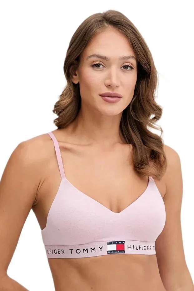 Женская бралетте с воротником V-образным Tommy Hilfiger, Pink