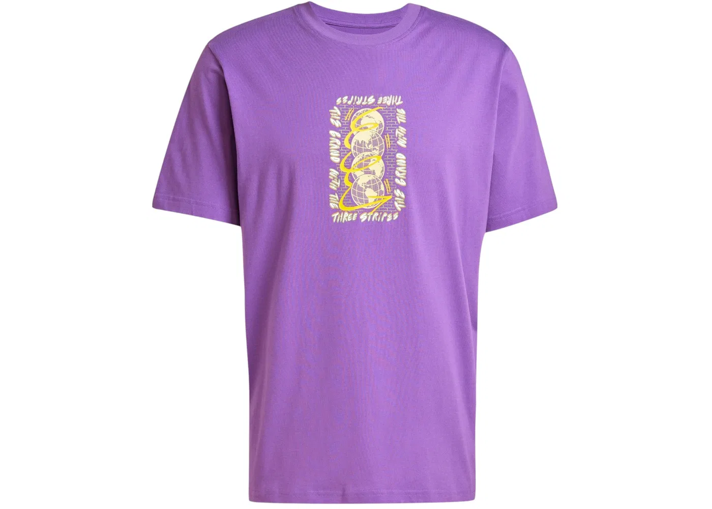 Мужская футболка с длинным рукавом Trefoil Series Adidas, Active Purple