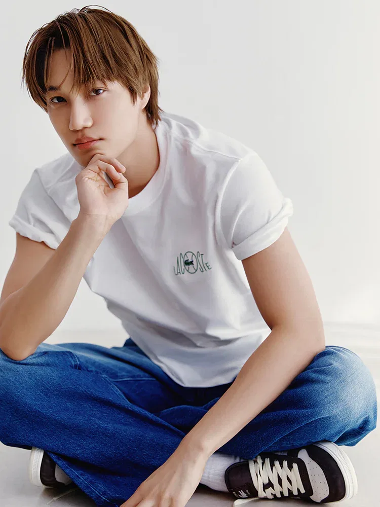 Футболка с графическим принтом LACOSTE TH2197, White