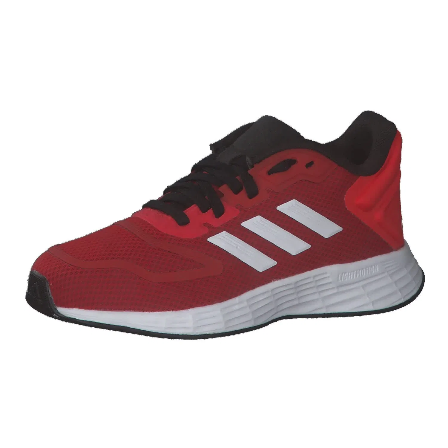 Детские кроссовки для мальчиков с шнуровкой Duramo 10k Adidas, Bright Red White Black