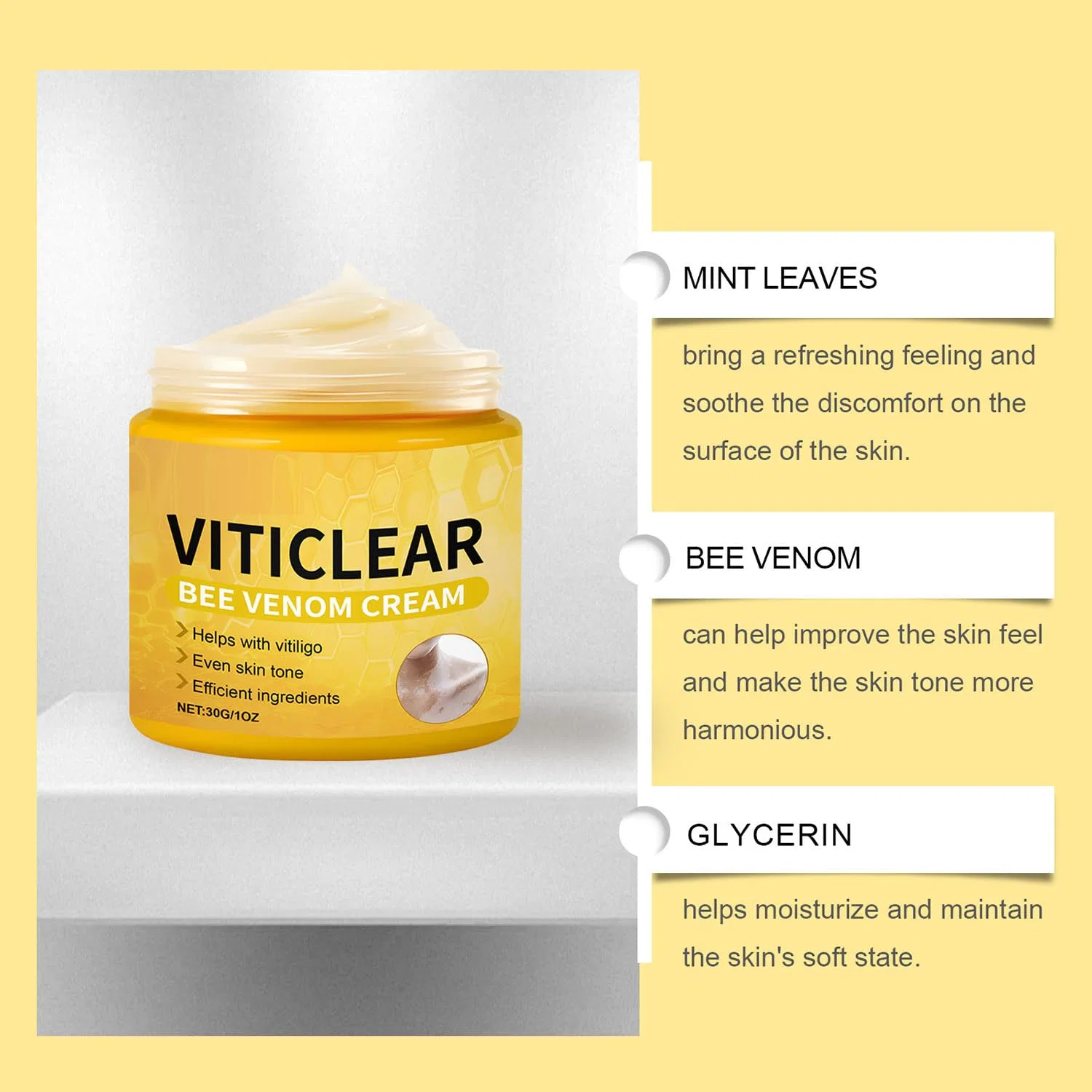 Крем VitiClear Pro Bee Venom, 30 г, 2 шт Generisch — фото 4
