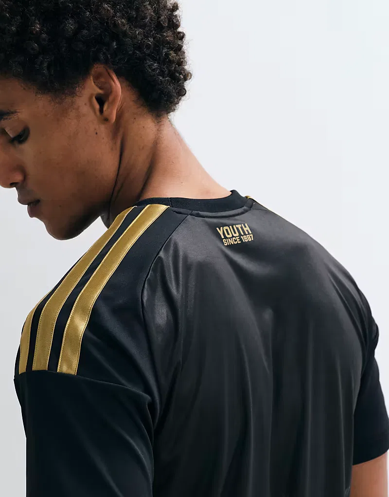 Футбольная третья футболка Ювентус сезона 26/27 от Adidas, черный — фото 4