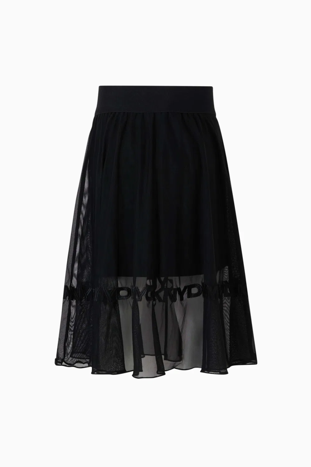 Юбка расклешенная из сетки DKNY — фото 3