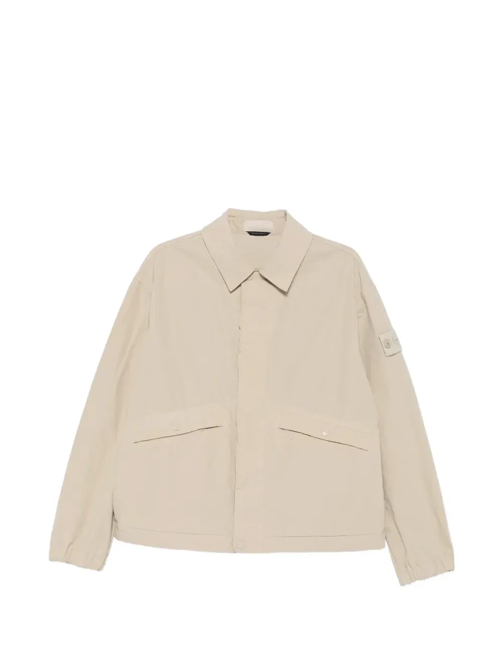 Куртка Ghost с нашивкой-логотипом Stone Island, бежевый