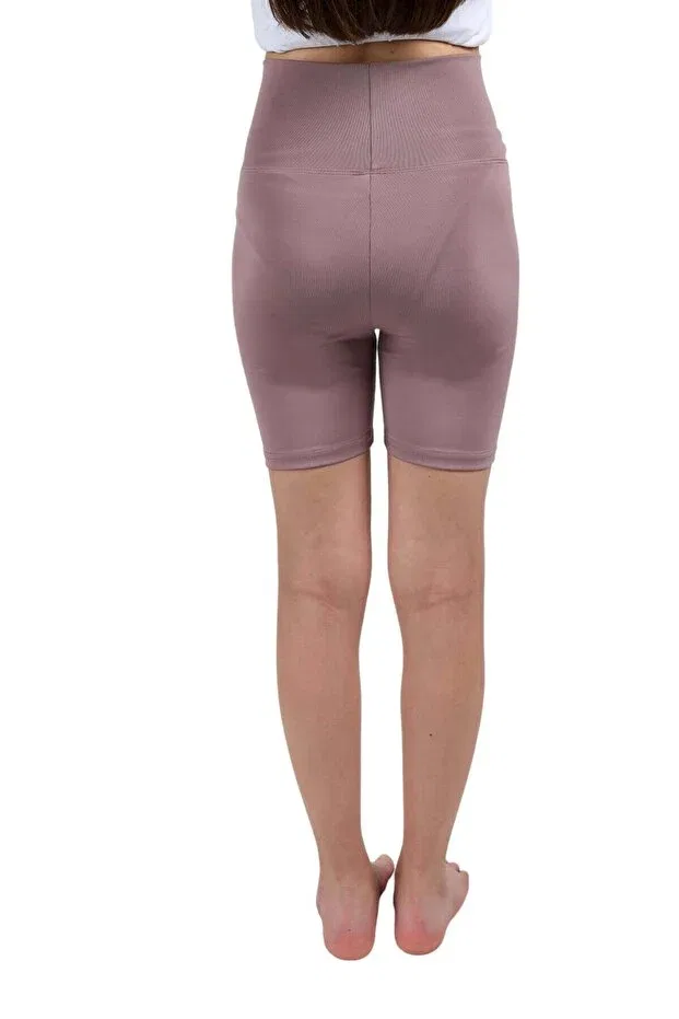 Детские леггинсы для девочек с высокой талией Erdem Kids, Lilac — фото 4