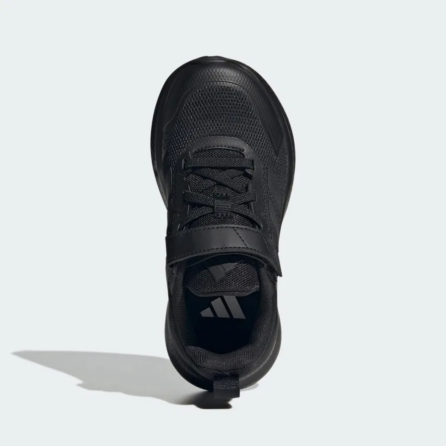 Детские спортивные кроссовки с Cloudfoam Fortarun 4.0 adidas, Черно-белый — фото 4