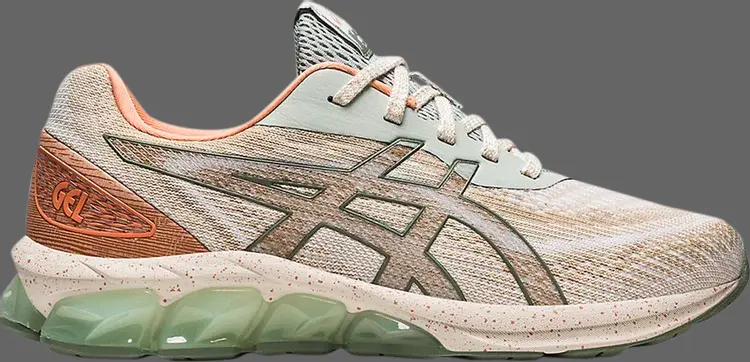 

Кроссовки gel quantum 180 7 'light sage feather grey' Asics, серый