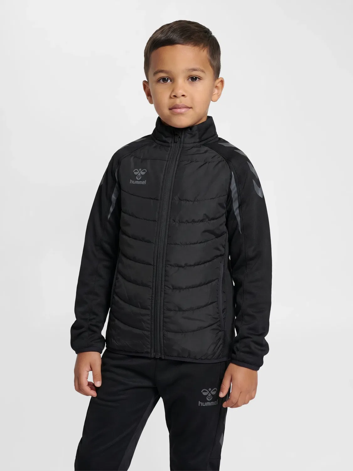 Куртка спортивная детская Hummel, черный