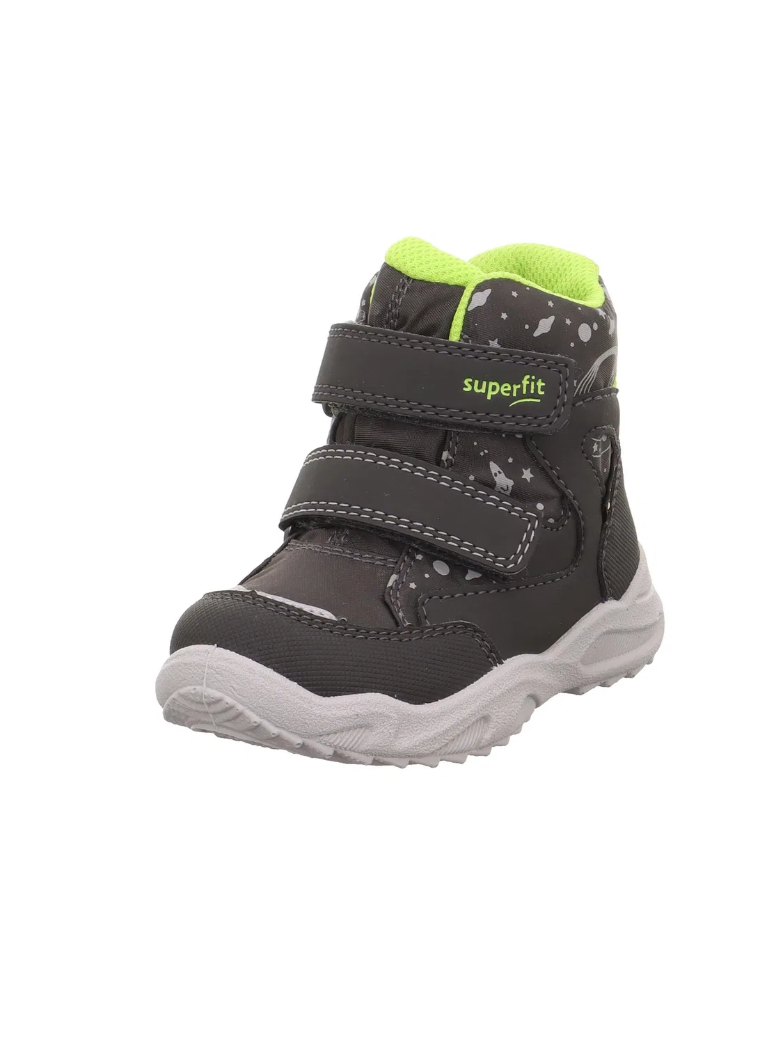 Детские снежные ботинки для мальчиков Glacier Superfit, Grey Light Green 2000