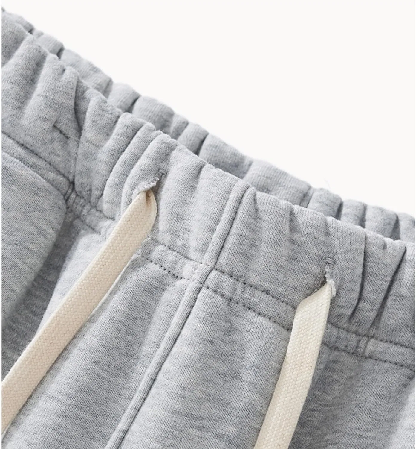 Мужские спортивные штаны с флисом, свободного кроя, Active Fleece Athletic, светло-серый — фото 4