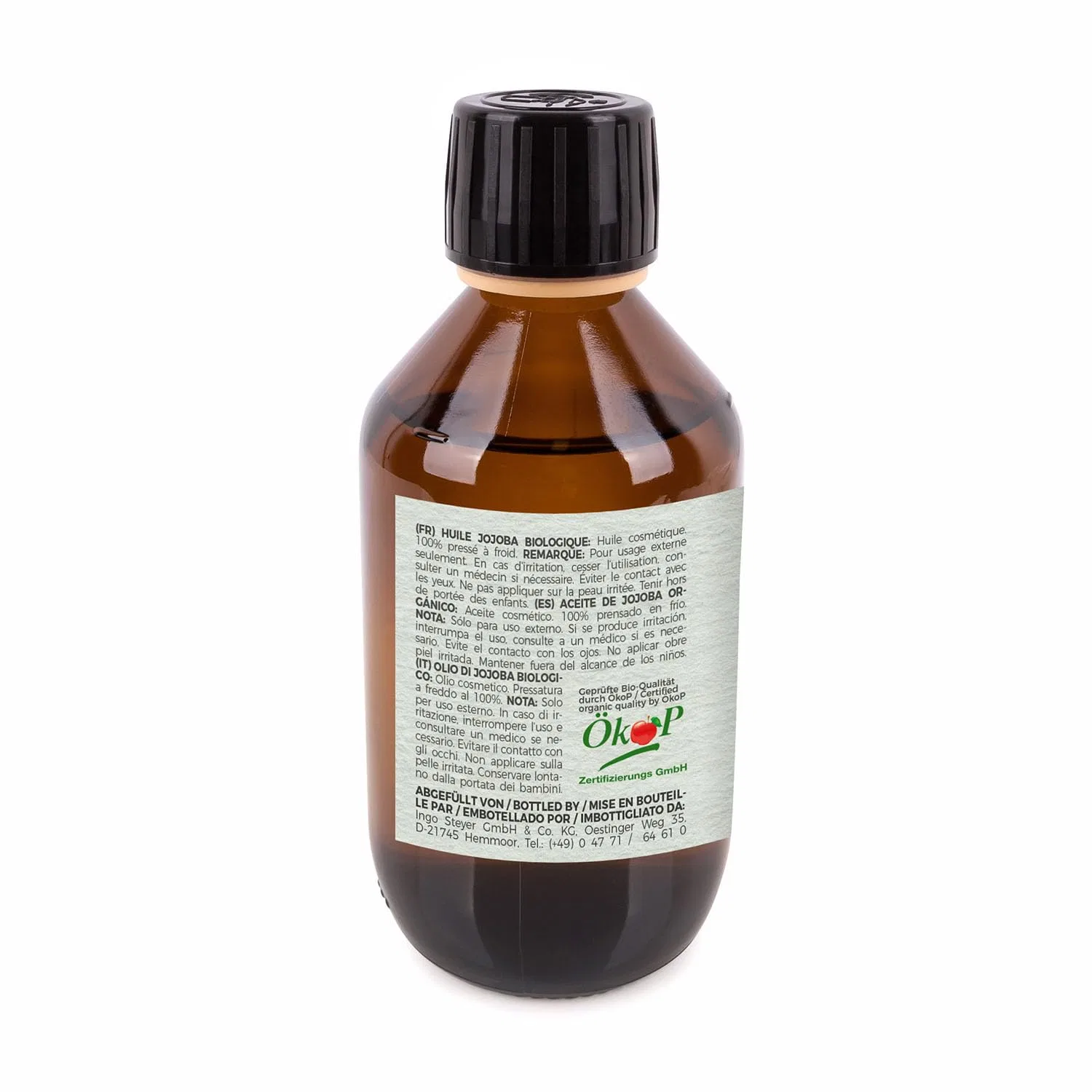 Масло для тела и волос Organic Jojoba Oil, Mea Vita, набор 4 x 250 мл — фото 4