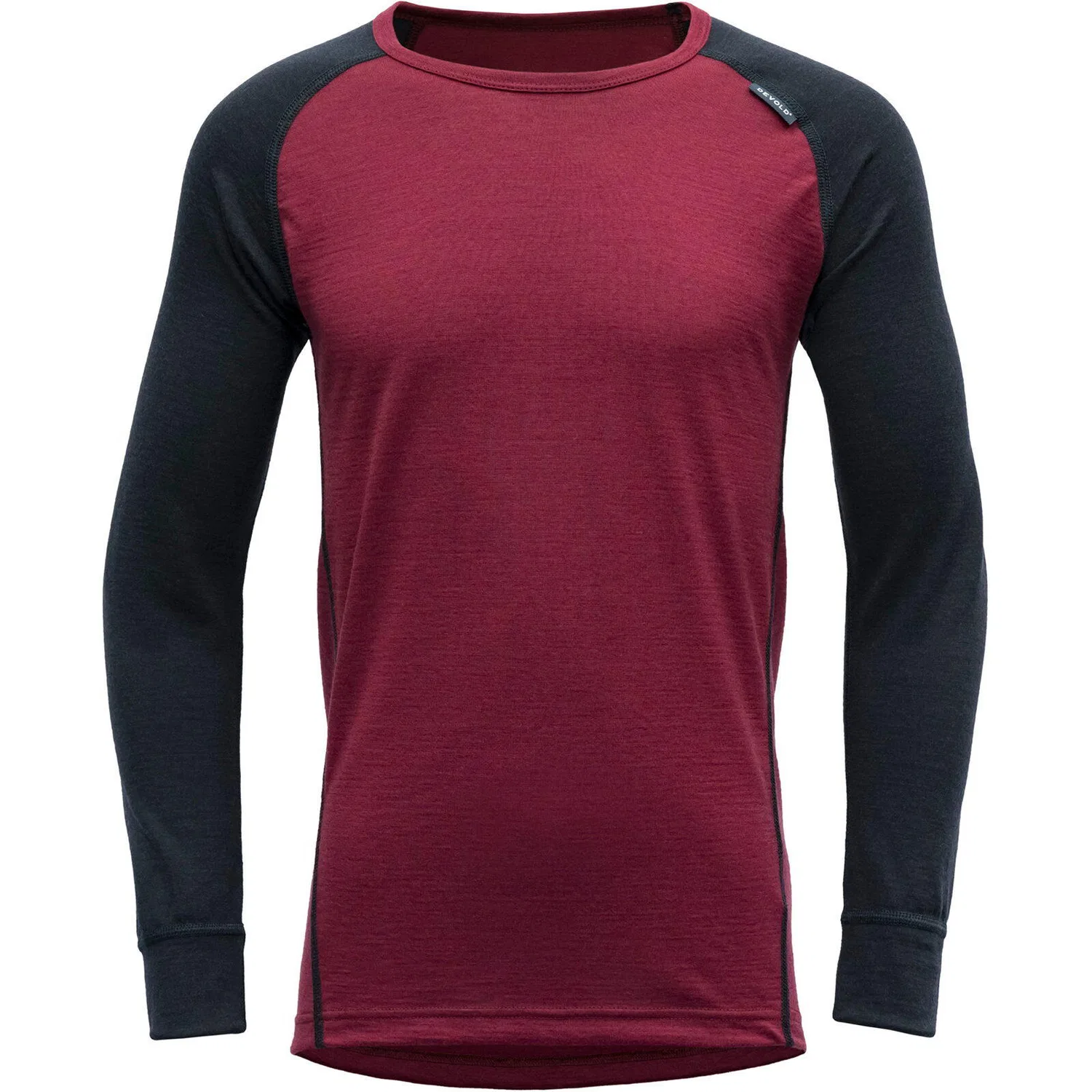 Детское термобелье с длинным рукавом Breeze Merino Shirt Junior Devold, Red