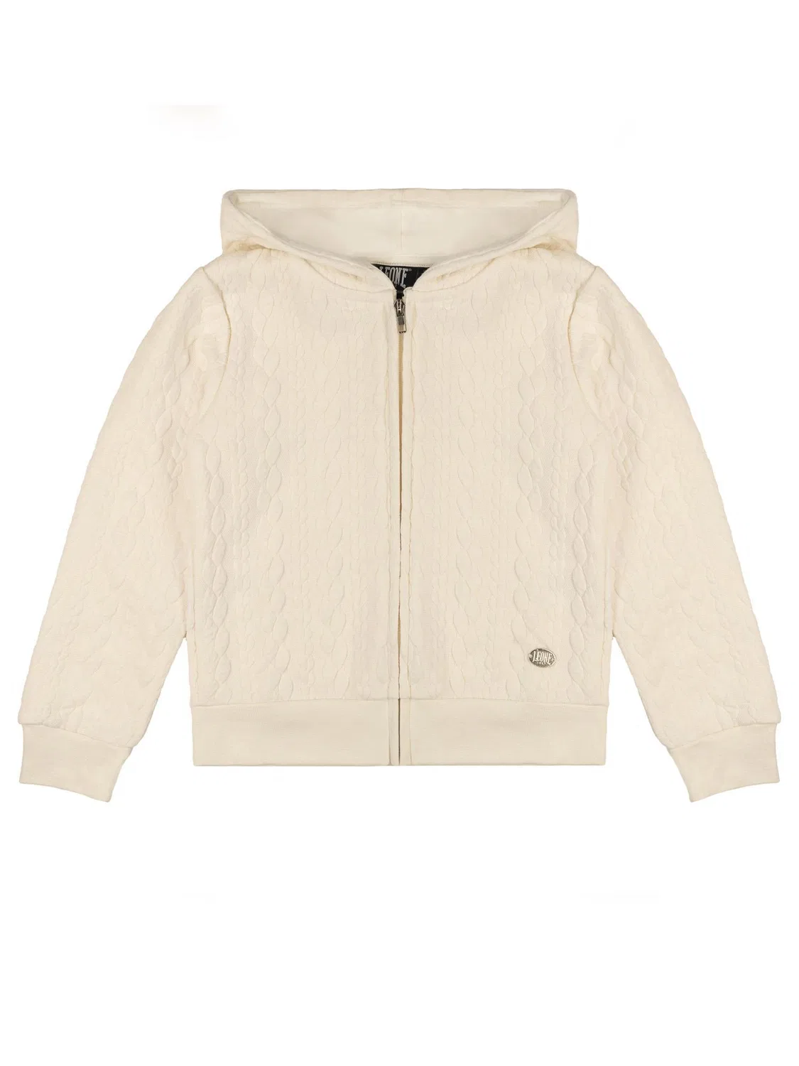 Детское худи с капюшоном Leone 1947 Apparel, Weiss