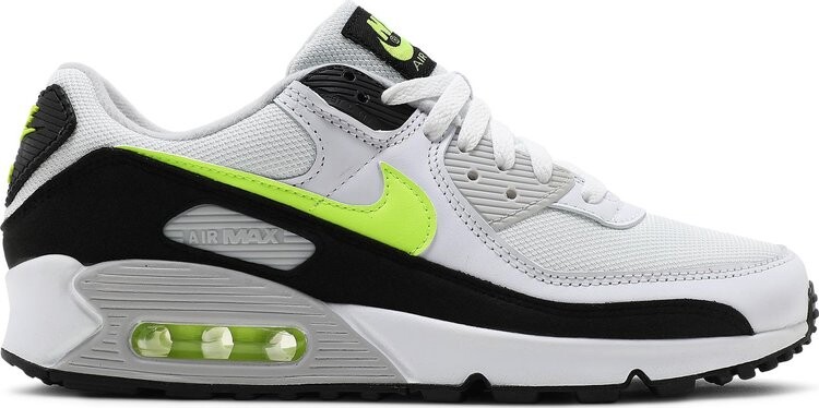 

Кроссовки Nike Air Max 90 'White Hot Lime', белый