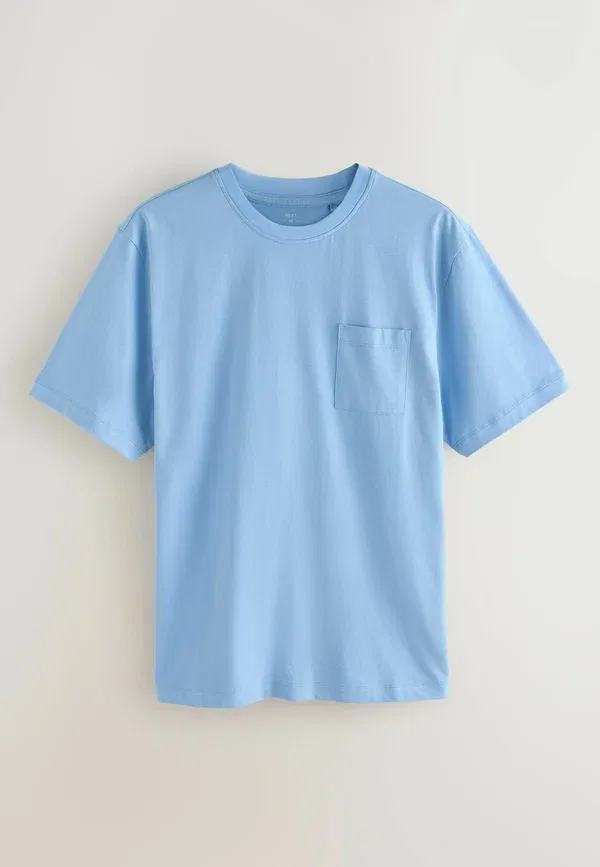 Комплект пижамный из 2 предметов, хлопок, Set 2 pack - pyjama set, Next, coral blue, синий — фото 2