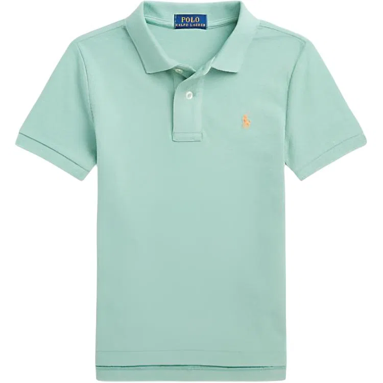 Детская футболка-поло Зеленая Polo Ralph Lauren