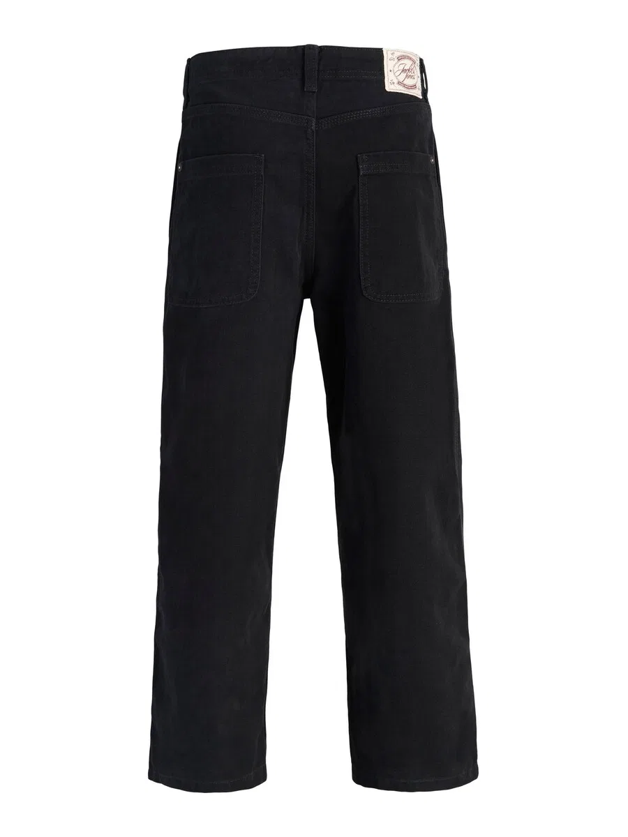 Детские широкие брюки Jack & Jones Junior 'JPSTAlex Andrej' черного цвета — фото 3