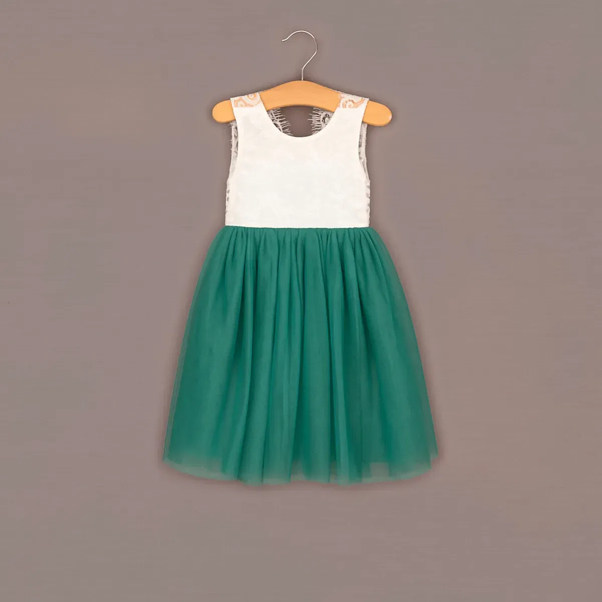 Платье классическое богемное Bohemian Classic Dress, Uk Flower Girl Boutique, Teal — фото 2