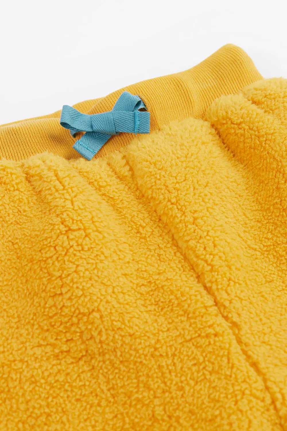 Детские флисовые штаны Ted Frugi, Yellow — фото 2