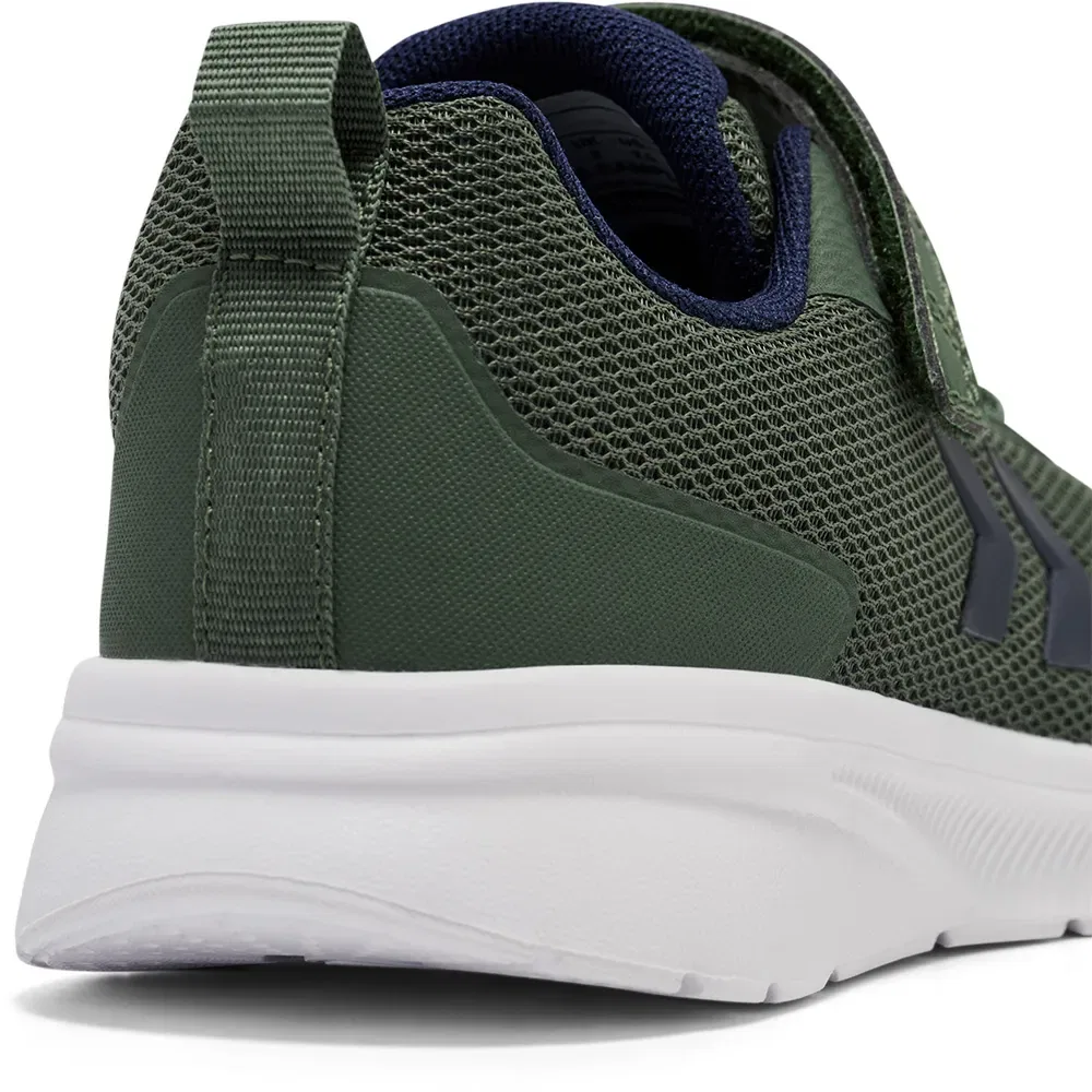 Детские кроссовки для девочек из дышащей сетки Actus TR Breather Hummel, Green — фото 3