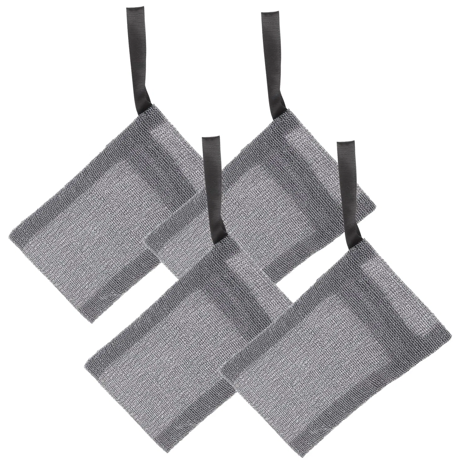 No brand Мочалка-сетка для мыла, 8 шт, Mesh Soap Saver Bag — фото 3