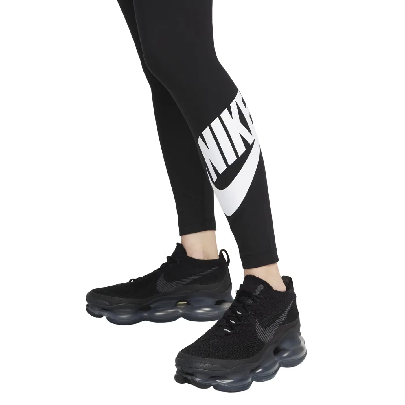 Леггинсы с принтом Classics Nike, черно-белый — фото 2