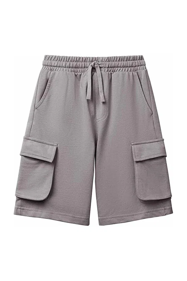Детские шорты для мальчиков в полоску United Colors Of Benetton, Anthracite
