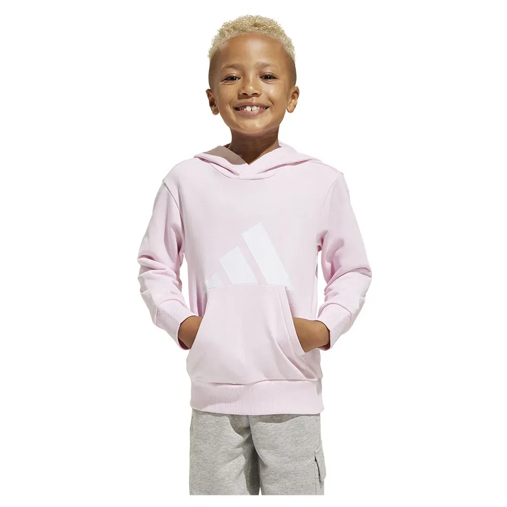 Худи Adidas Essentials Big Logo, розовый — фото 4