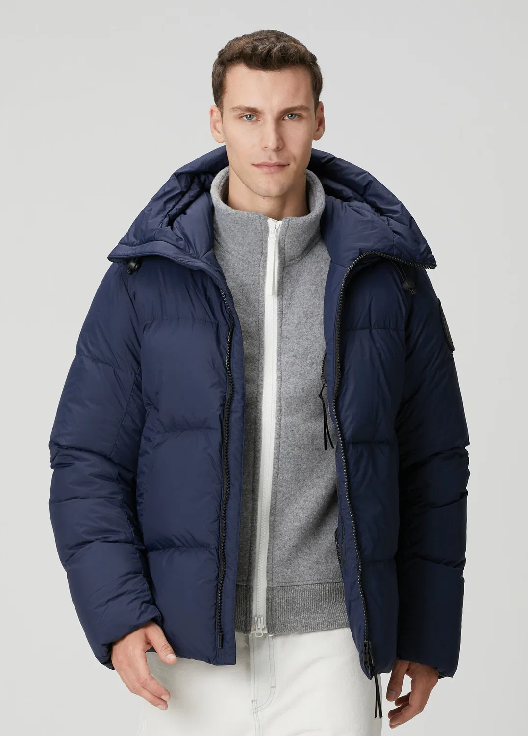 Пуховик Crofton EnduraLuxe Canada Goose, lacivert
