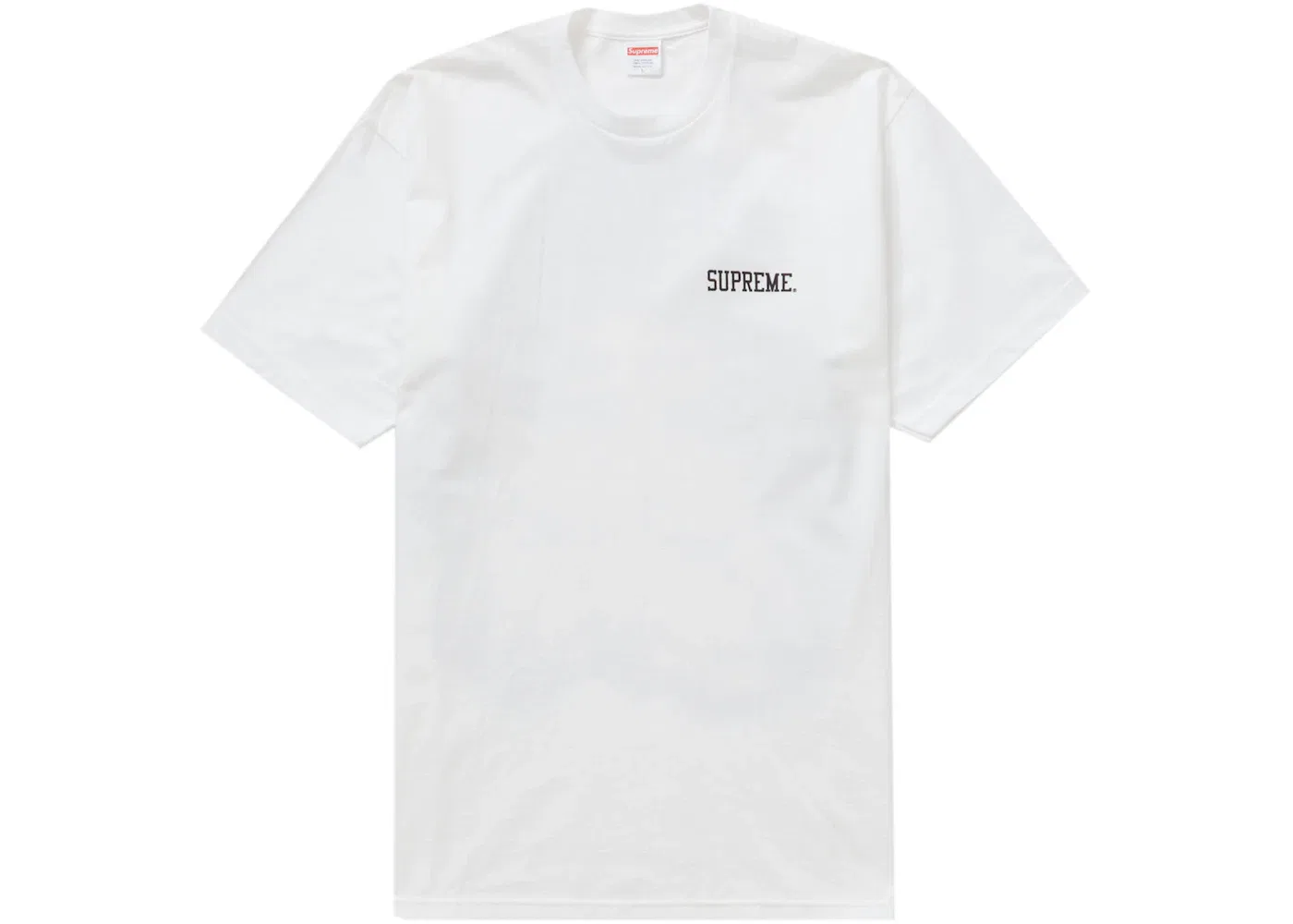 Мужская футболка с принтом Supreme Fighter Tee, White — фото 2