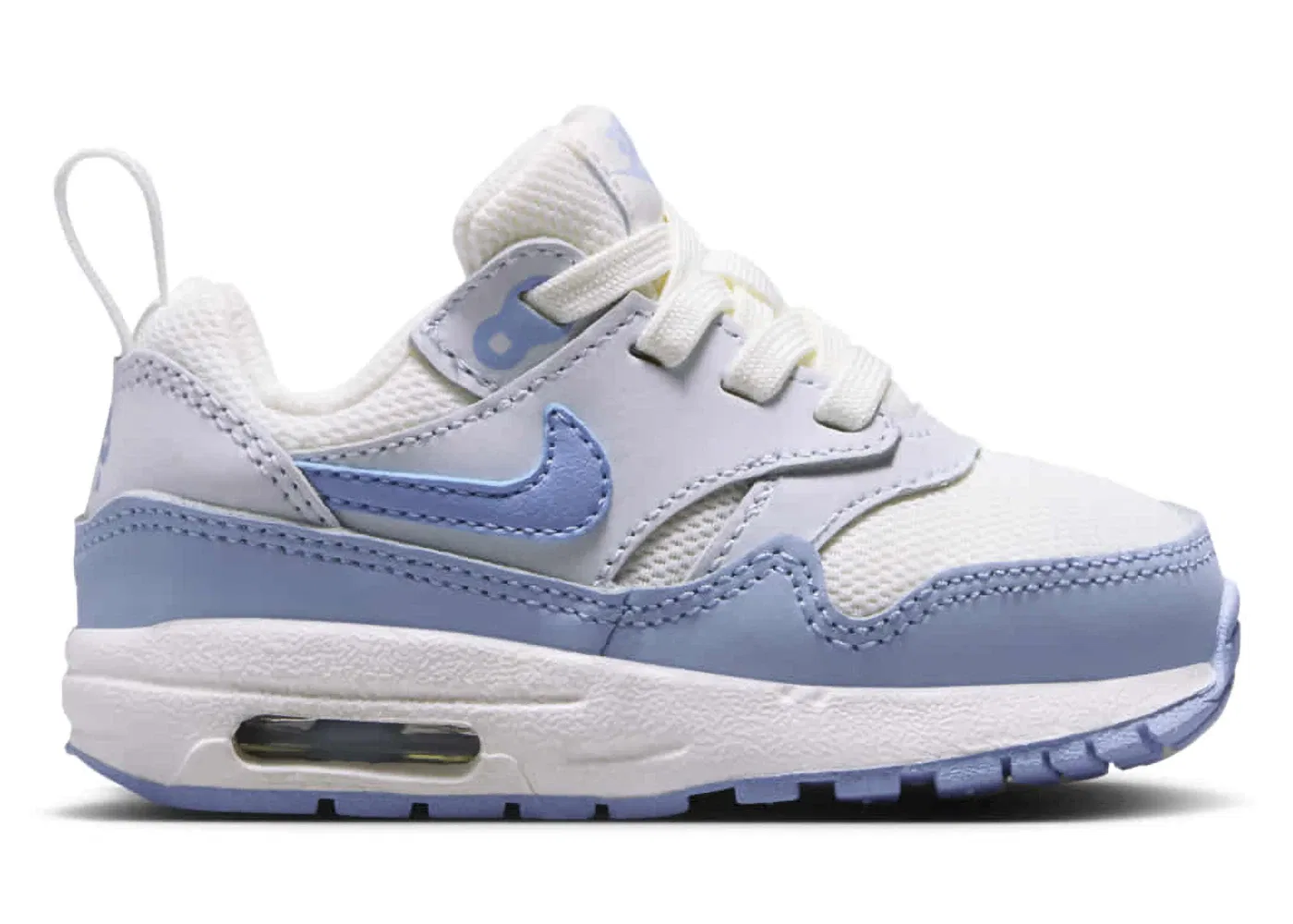 Детские кроссовки Lifestyle Nike Air Max 1 EasyOn, Sail/Blue Tint/Psychic Blue