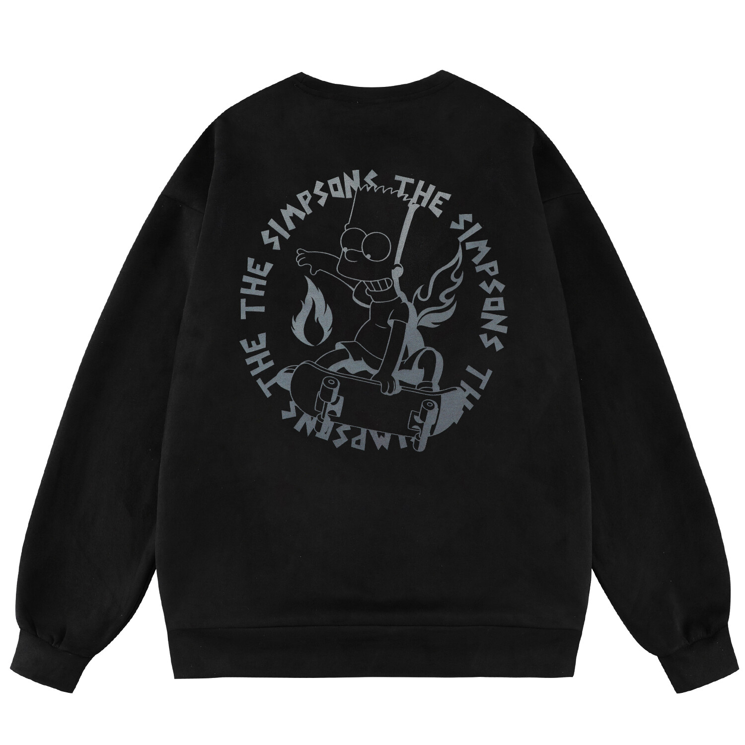 

The Simpsons Толстовка унисекс «Симпсоны», Темно-серый (на флисовой подкладке)