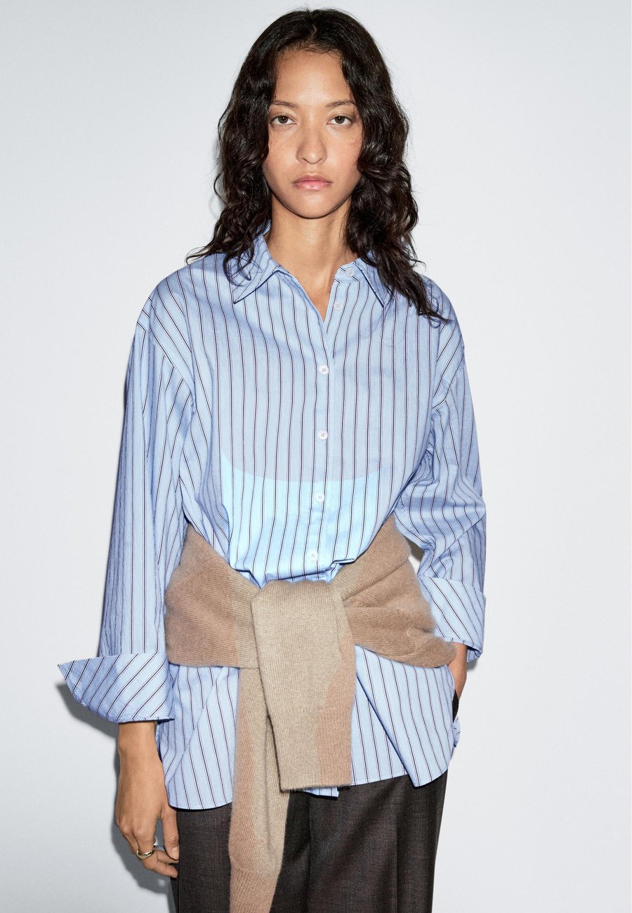 

Блуза Massimo Dutti STRIPED , Blue