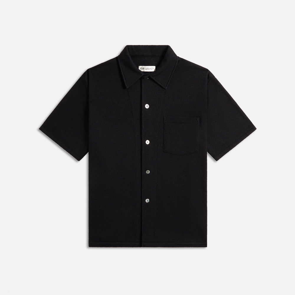 

Рубашка Our Legacy Box Shirt, цвет Black Bocule