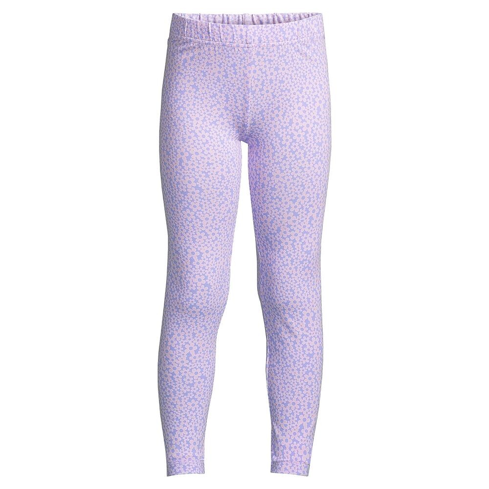 

Леггинсы Lands' End TOUGH COTTON для девочек 10–16 лет, большие размеры, цвет Warm Lavender Daisy